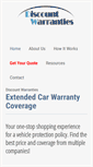 Mobile Screenshot of discountwarranties.com
